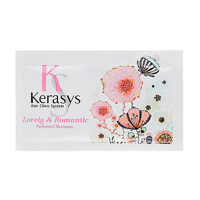 Парфумований шампунь KeraSys Lovely &amp; Romantic Perfumed для пошкодженого волосся, 8 мл (саше)
