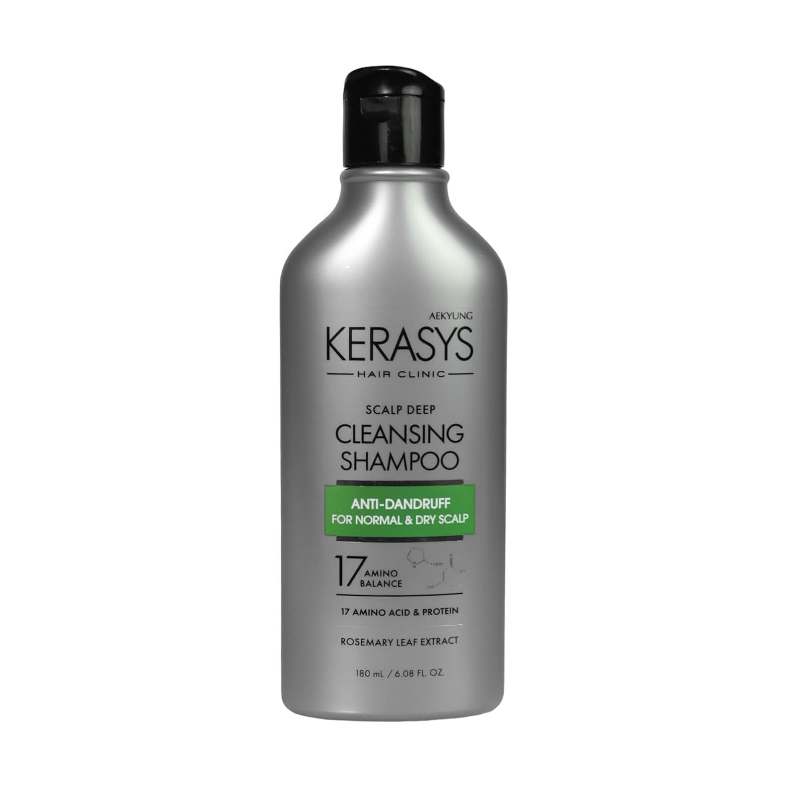 Шампунь KeraSys Scalp Deep Cleansing Shampoo для нормальної та сухої шкіри голови, 180 мл