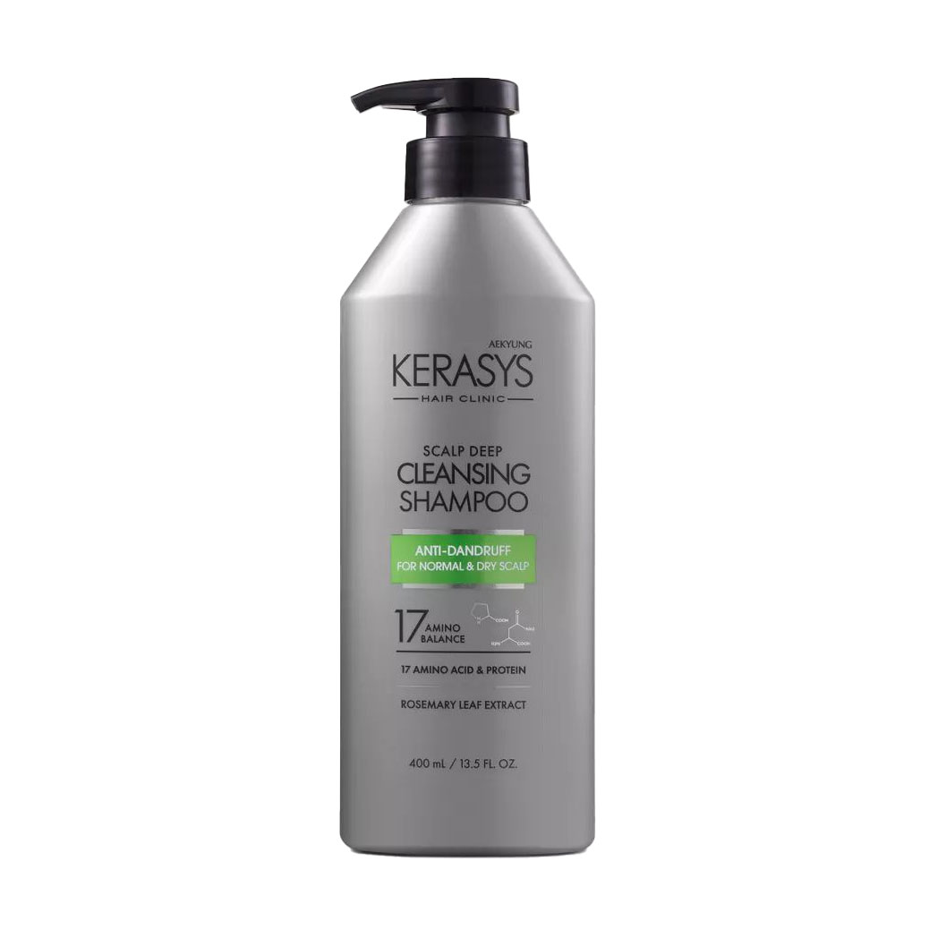 Уцінка! Шампунь KeraSys Scalp Deep Cleansing Shampoo для нормальної та сухої шкіри голови, 400 мл